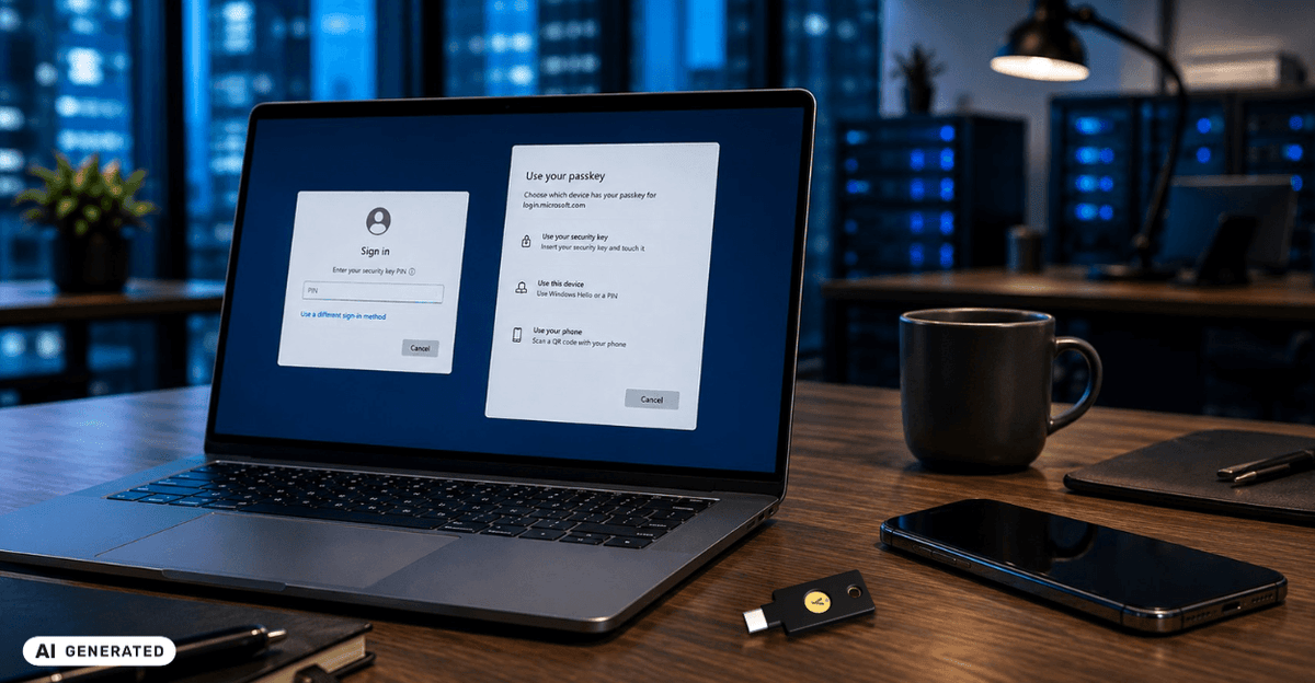 Microsoft Entra ab September 2026: Passkeys werden Standard – was Unternehmen jetzt tun sollten