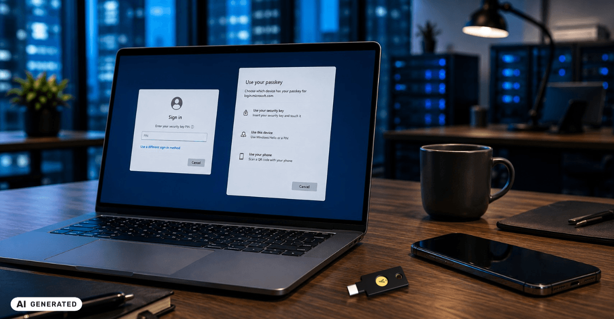Microsoft Entra ab September 2026: Passkeys werden Standard – was Unternehmen jetzt tun sollten