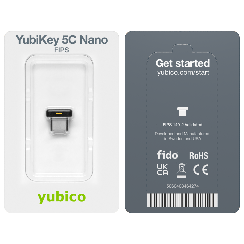 Yubico YubiKey 5C Nano FIPS
