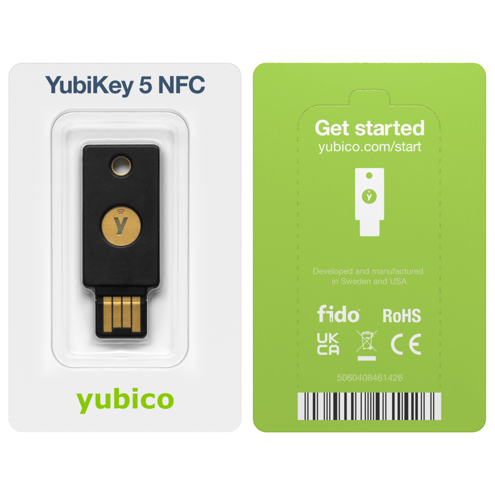 YUBICO - YubiKey 5 NFC - 5060408461426 - yubikey-shop.at