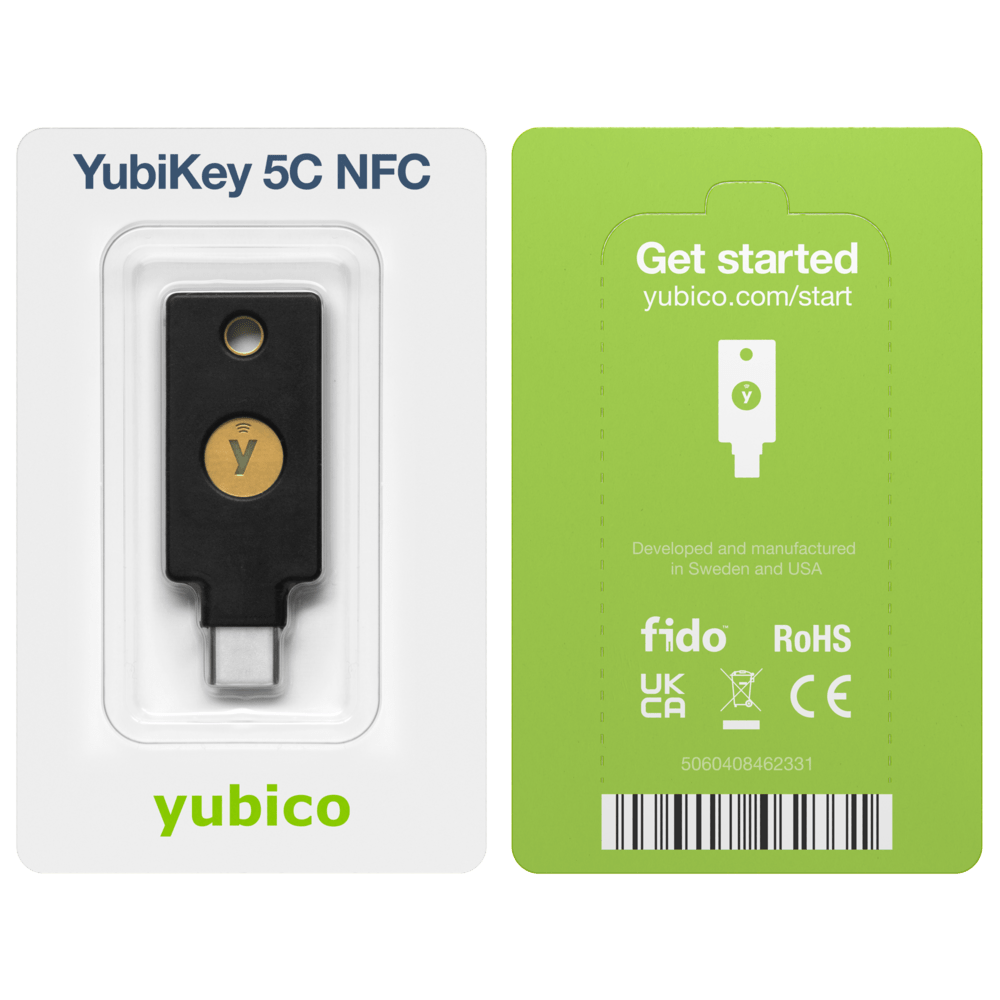 YUBICO - YubiKey 5C NFC - 5060408462331 - yubikey-shop.at