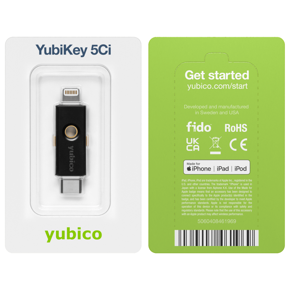 YUBICO - YubiKey 5Ci - 5060408461969 - yubikey-shop.at
